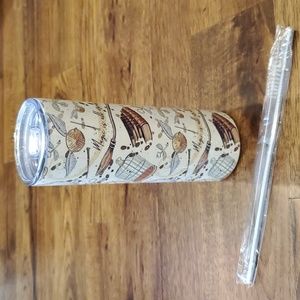 Magic Around Me print Zone Grace 20 oz stainless steel tumbler